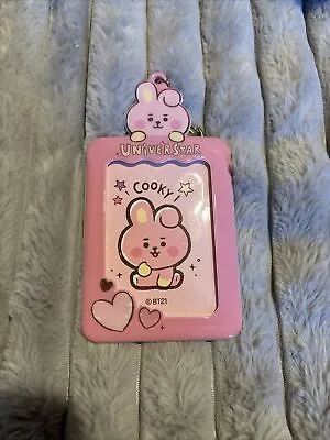 Buy BT21 Cooky Japan Photocard Holder Universtar Official BTS Merch • 13£