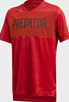 Buy Adidas Predator All Over Print Jersey - Red - 11-12 Years - Brand New - Free P&p • 9.99£