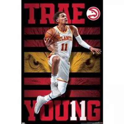 Buy Impact Merch. Poster: NBA Atlanta Hawks - Trae Young 20 610mm X 915mm #40 • 8.19£