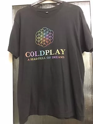Buy Coldplay Mens Tshirt Size S A Head Full Of Dreams World Tour 2016 • 15£