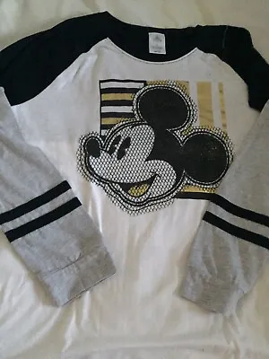 Buy Long Sleeve Disney Store Mickey Mouse Tshirt (Large) • 10£