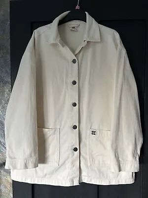 Buy Lucy & Yak Cream Twill Olly Yaket Jacket Medium UK 12-16 Good Condition 90’s • 24.99£