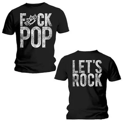 Buy Official Five Finger Death Punch F*ck Pop Mens Black T Shirt Classic Tee • 14.50£