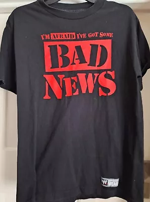 Buy WWE Authentic #BNB Bad News Barrett Mens Tshirt Size Medium Wrestling • 6£