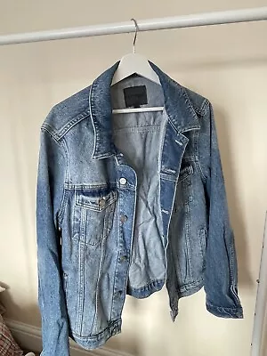 Buy Men’s Blue Denim Jacket Size Medium  • 4£