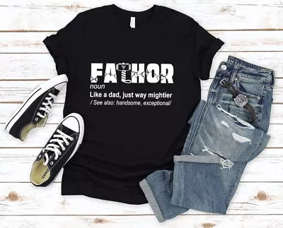 Buy Fathor T-Shirt Inspired By Marvel Thor Avengers Men Fathers Dad Gift T Shirt • 6.99£