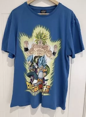 Buy The Movie Dragon Ball Dragonball Super Broly T-shirt Son Goku Vegeta 2XL XXL • 24.99£
