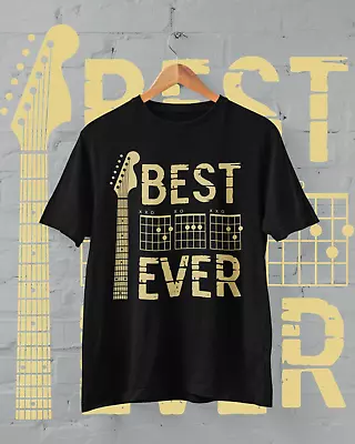 Buy Best Dad Ever DAD In Chords Tab Guitar T Shirt Fathers Day Gift Idea Guitarist • 9.77£