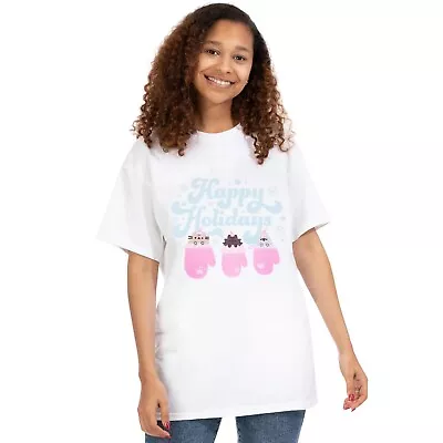 Buy Pusheen Womens/Ladies Christmas T-Shirt NS7847 • 17.19£