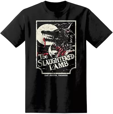 Buy An American Werewolf In London Slaughtered Lamb Public House Advertising T Shirt • 14.99£
