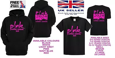 Buy Unofficial Pink Summer Carnival  2024 T Shirt & Hoodie Unisex  Pink Tour Concert • 13£