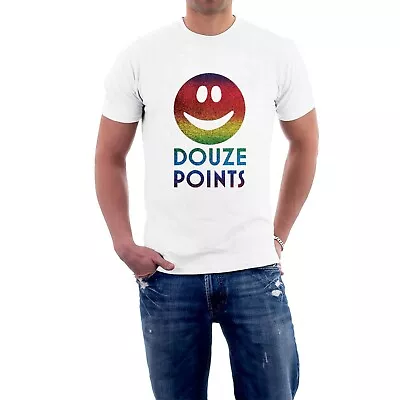 Buy DOUZE POINTS ESC NUL POINTS T-shirt. Eurovision RAINBOW PRINT Malmö Sweden 2024 • 14£