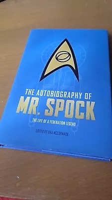 Buy Star Trek  Autobiography Of Mr. Spock Federation Legend  HB Book First Edition • 12.99£