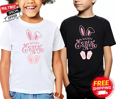 Buy Easter Eggs T-Shirt Christian Happy Easter Character Cartoon Adults Kids Tee Top • 6.99£