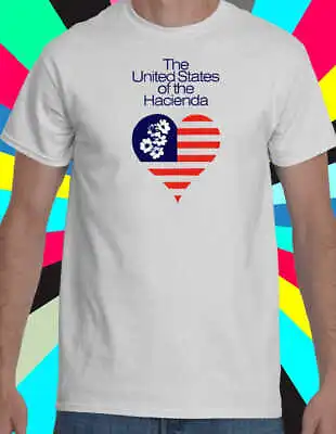 Buy United States Of The Hacienda Inspired White Tee T Shirt Top • 15.99£