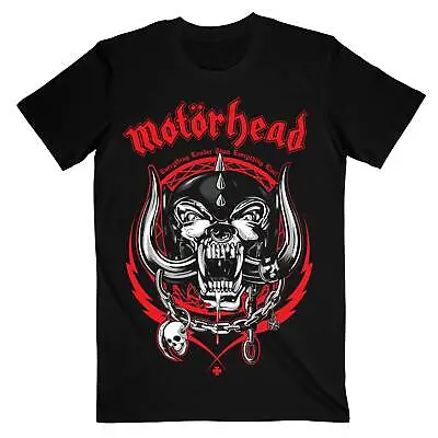 Buy Motorhead T-Shirt Lightning Wreath Band Official Black New • 15.95£