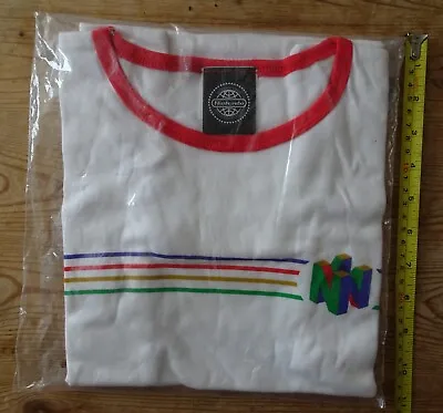 Buy Nintendo N64 Original Vintage 1997 Promotional Child's T-shirt Unused • 20£