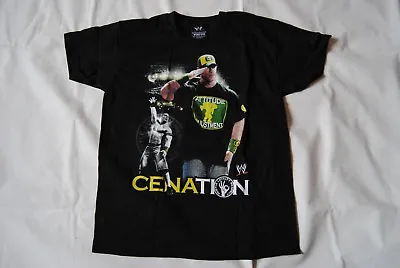 Buy Wwe John Cena Cenanation T Shirt Youth New Official Ex Tour Wrestling Rare • 6.99£