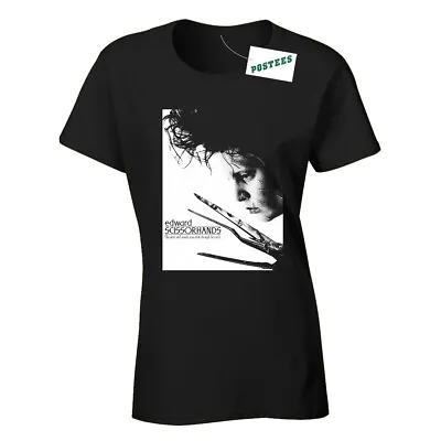 Buy His Story Inspired By Edward Scissorhands Ladies Fitted DTG T-Shirt • 14.95£