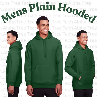 Buy Winter Mens Hoodie Fleece Pullover Cotton Jacket Sweatshirt Hooded Casual Top • 8.99£