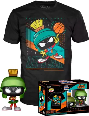 Buy Funko POP! SPACE JAM Marvin The Martian + T-Shirt -M / Medium Marvel • 25.74£