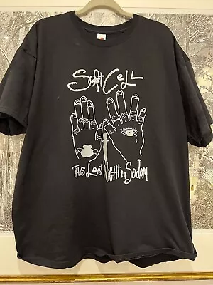 Buy Soft Cell Last Night In Sodom T Shirt Fruit Of The Loom XXL • 10£