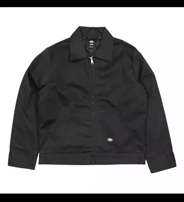 Buy Dickies Men's Lined Eisenhower Black Jacket - Size Medium - Icons Collection • 74.99£