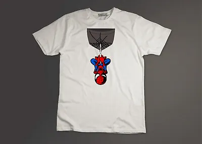 Buy Spiderman Superhero T-Shirt Spidy MARVEL Avengers Fans Inspired Unisex Gift Top • 12.99£