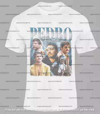 Buy Pedro Pascal, The Best Of Pedro Pascal, Mandalorian, Narcos, Game Of Thrones,TEE • 18£