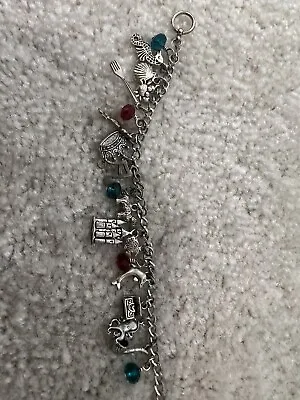 Buy Disney Little Mermaid Ariel Charm Bracelet • 14.46£