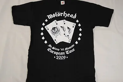 Buy Motorhead No Sleep 'til Moscow European Tour 2009 T Shirt New Official Rare • 14.99£