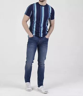 Buy New Mens Mish Mash Dublin Stripe T Shirt Size Med £19.99 Or Best Offer RRP £33 • 13.99£