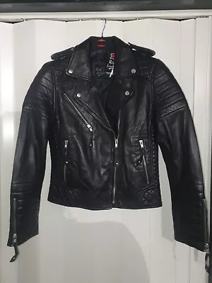Buy Womens Brand New With Tags Real Leather Jacket Never Worn .......l@@k • 35£