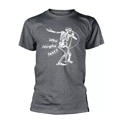 Buy RAGE AGAINST THE MACHINE - WHO LAUGHS LAST GREY T-Shirt, Front & Back Print Larg • 20.09£