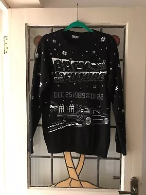 Buy Men's Christmas Jumper Back To The Future Size M • 12£