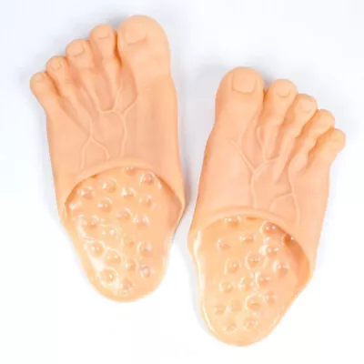 Buy Cossplay Big Toe Slippers Dress Up Props Shoes Fake Feet Shoes For Adults Child • 7.39£