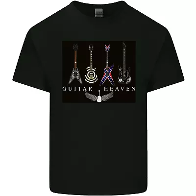 Buy Guitar Heaven Guitarist Electric Acoustic Mens Cotton T-Shirt Tee Top • 8.75£