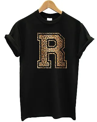 Buy R Leopard T Shirt Printed Graphic Clothing Fashion Indie Rock INCT Apparel UK • 11.95£