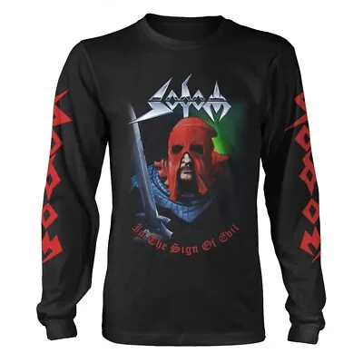 Buy Sodom - In The Sign Of Evil NEW Long Sleeve Baseball Shirt • 21.99£