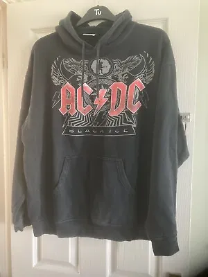Buy Vintage AC/DC Black Ice Hoodie 2XL • 35£