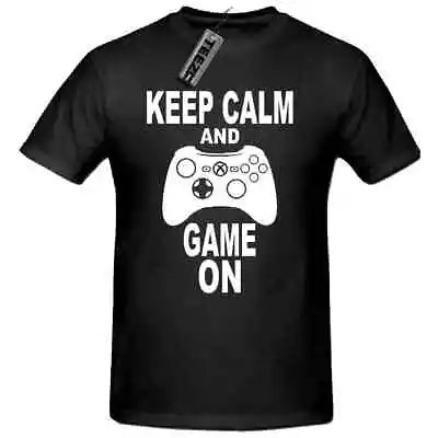 Buy Keep Calm & Game On T Shirt, Children's T Shirt, Kid's,Children's Gaming T Shirt • 9.99£