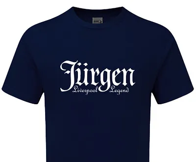 Buy JURGEN KLOPP Liverpool Legend Fanmade Tshirt Mens & Womens • 14.95£