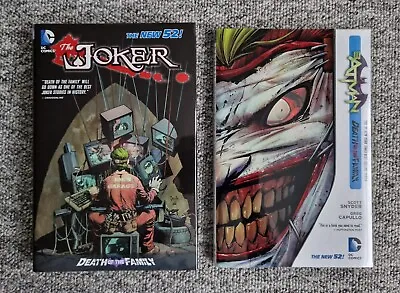Buy The Joker & Batman Death Of The Family DC Graphic Novels HC 2013 Snyder, Capullo • 12.49£