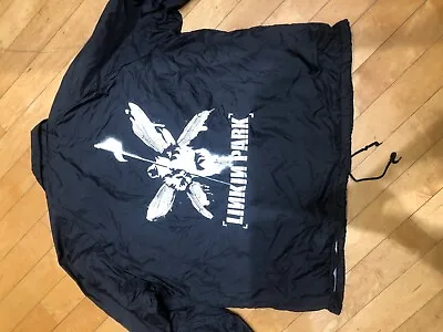 Buy VTG Y2K Linkin Park Hybrid Theory Windbreaker Jacket Adult XL Black  • 94.72£