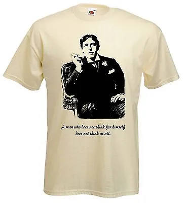 Buy Oscar Wilde Quote T-Shirt Poetry Morrissey Smiths • 12.95£