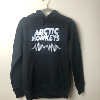 Buy Arctic Monkeys Black AM Hoodie Unofficial Merch Merchandise  • 22.99£