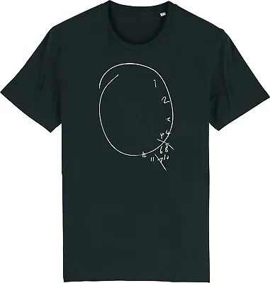 Buy Hannibal Lecter Clock Face Drawing Cult TV T-Shirt • 9.95£