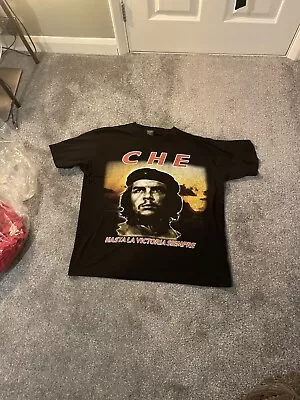 Buy Vintage 90s Che Guevara 'Hasta La Victoria Siempre' T-Shirt • 25£