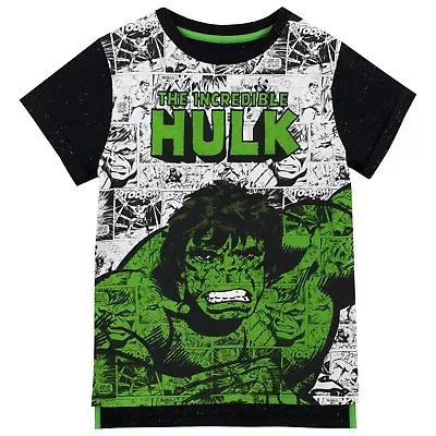Buy Marvel Avengers Incredible Hulk T-Shirt Kids Boys Toddler 2-12 Years Top Tee • 13.99£