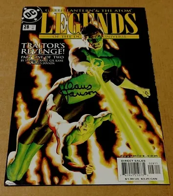 Buy Legends Of The DC Universe #28 Signed By Klaus Janson VF+ Alex Ross & Gil Kane • 11.77£